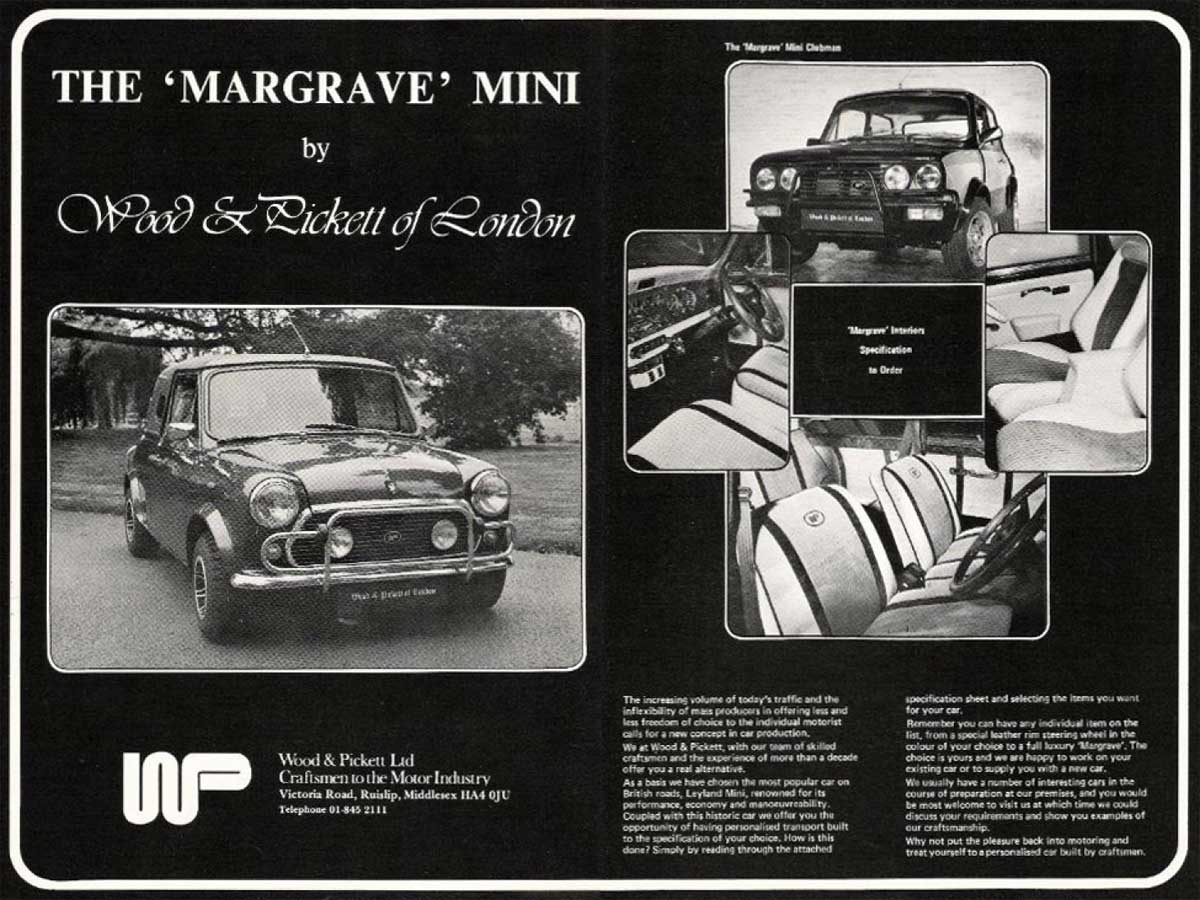 Wood & Pickett Margrave Mini brochure 1980